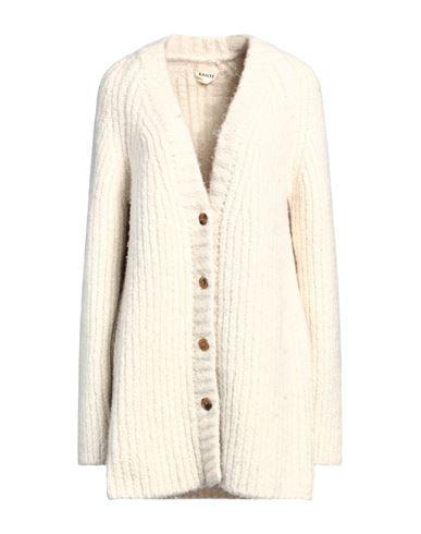 KHAITE Woman Cardigan Ivory Size M Cashmere In White Product Image