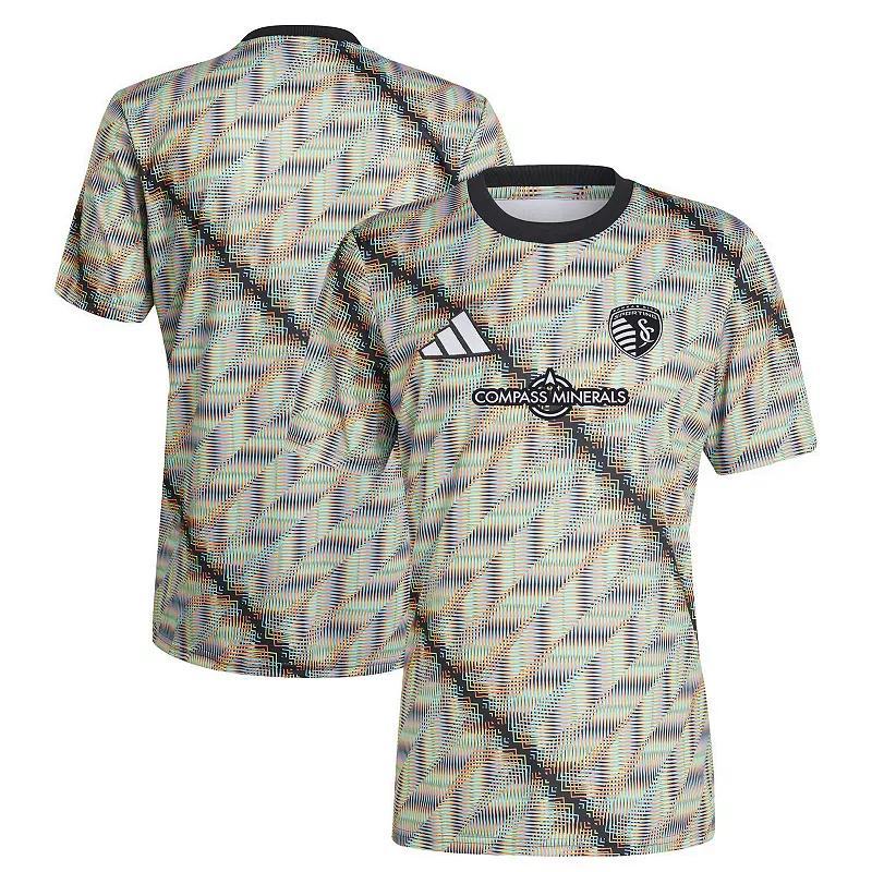 Mens adidas Sporting Kansas City 2024 Hispanic Heritage Pre-Match Top Product Image