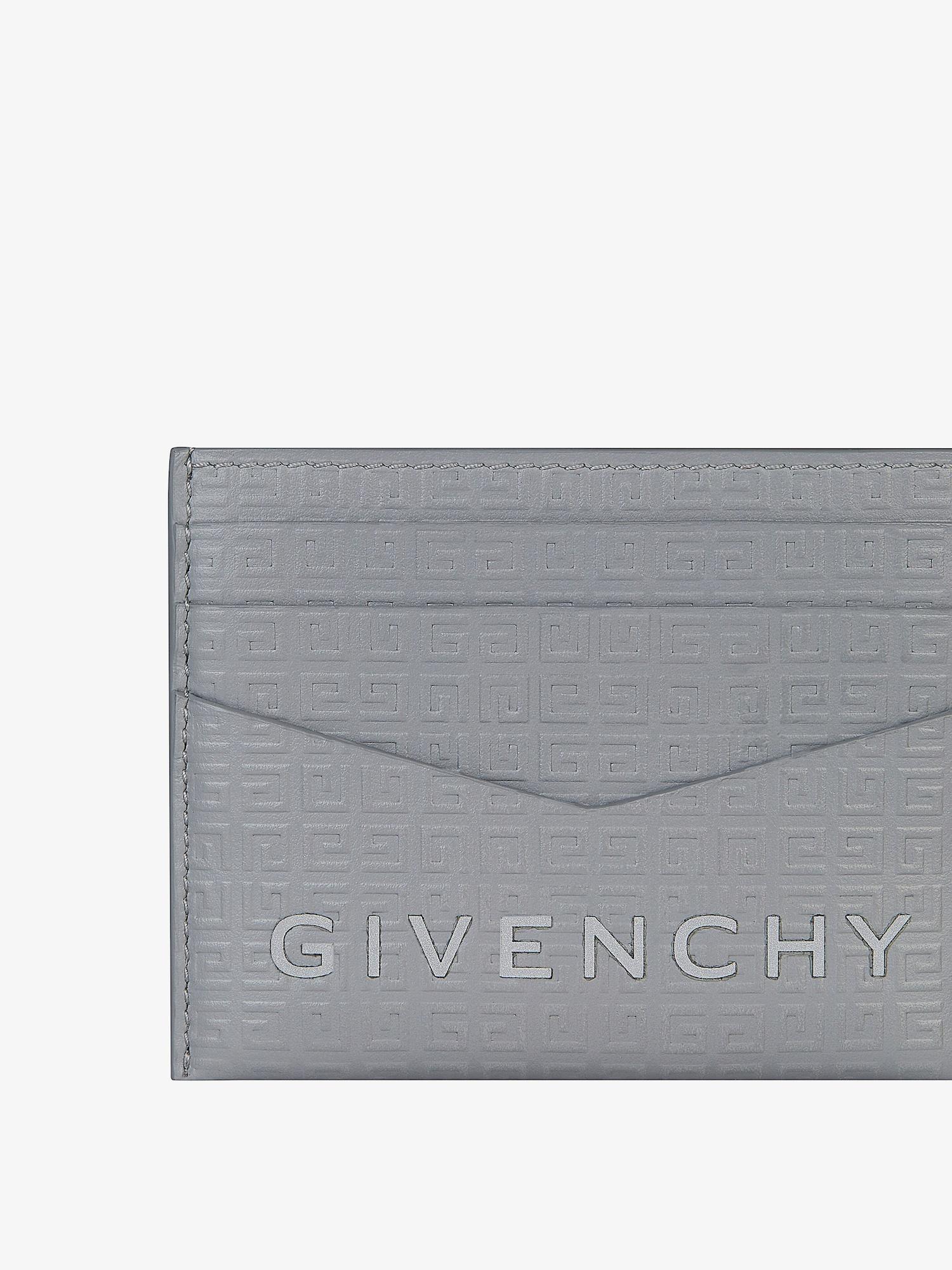 GIVENCHY card holder in 4G Micro leather Product Image