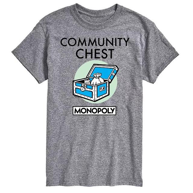 Mens Monopoly Community Chest Graphic Tee Product Image