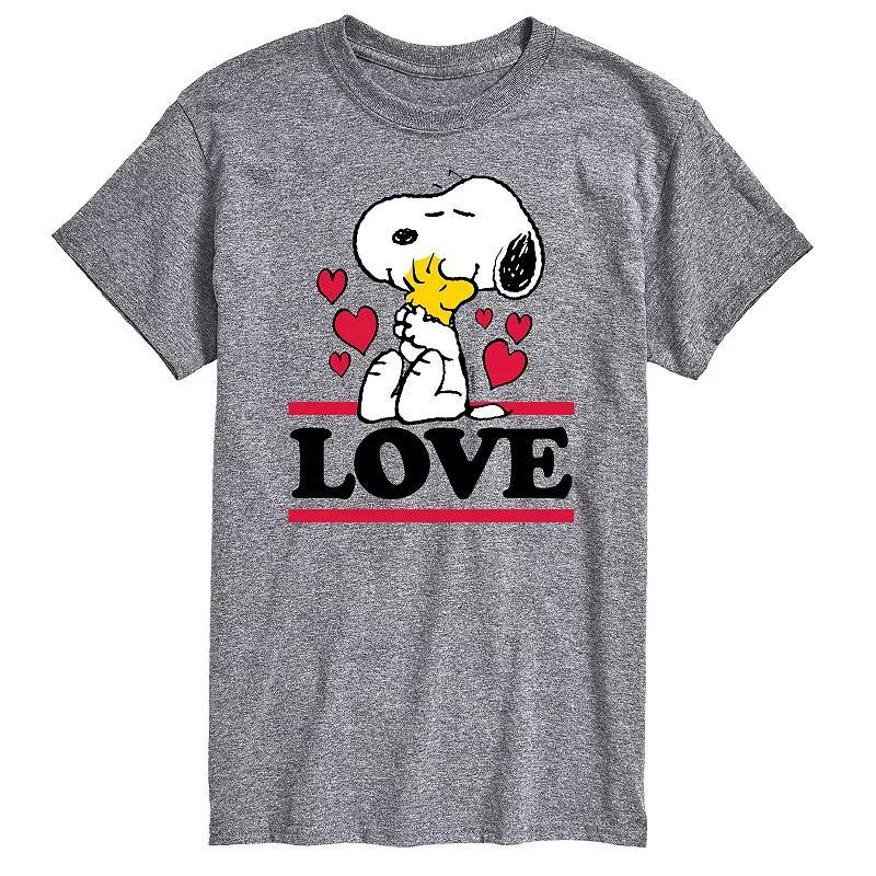 Mens Peanuts Love Snoopy Woodstock Tee Product Image