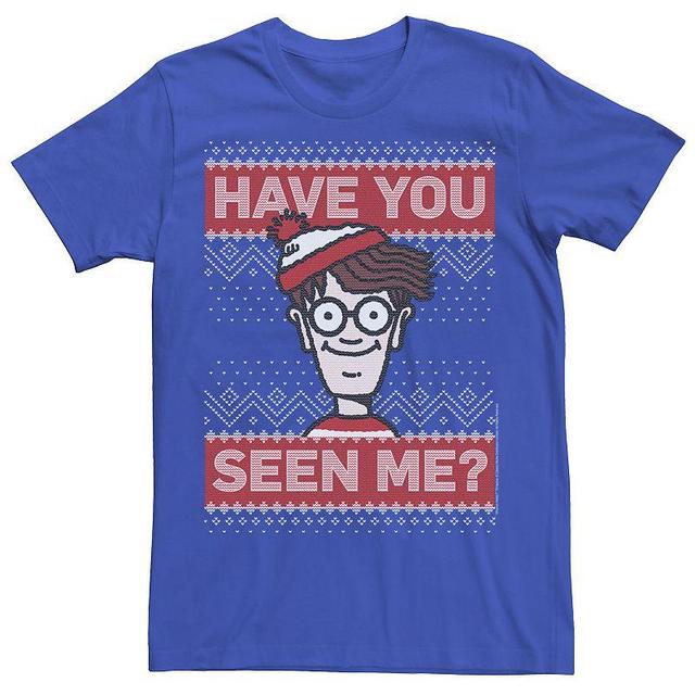 Mens Wheres Waldo Christmas Have You Seen Me Graphic Tee Product Image