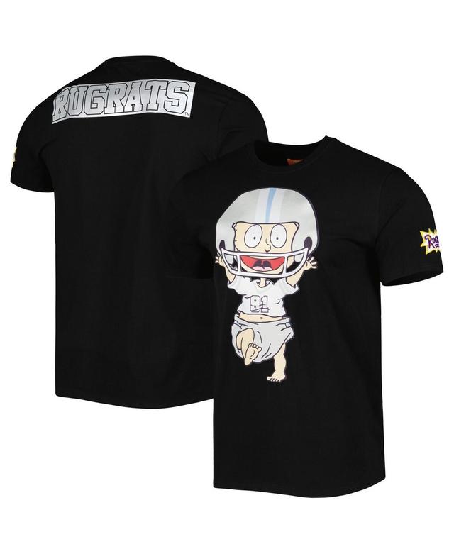 Mens and Womens Freeze Max Black Rugrats Tommy Pickles Football T-shirt Product Image