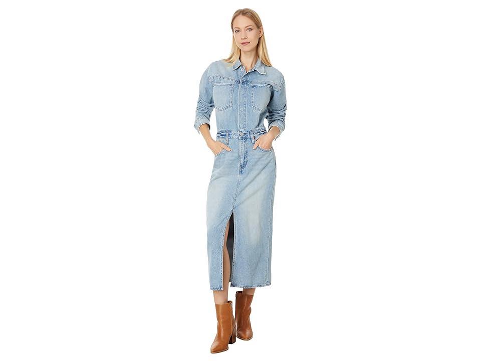 Levi's(r) Premium Western Denim Midi Dress (Feeling This) Women's Dress Product Image