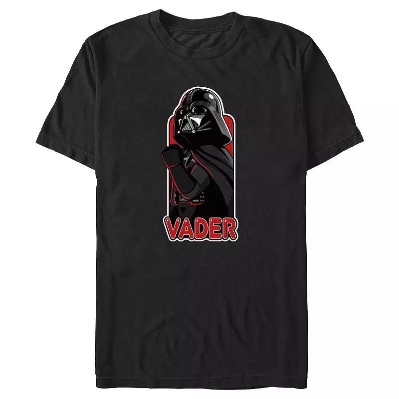 Big & Tall Star Wars Funny Darth Vader Graphic Tee, Mens Product Image