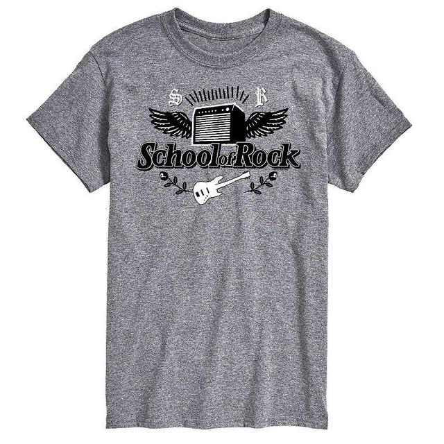 Mens School Of Rock Logo Graphic Tee Product Image