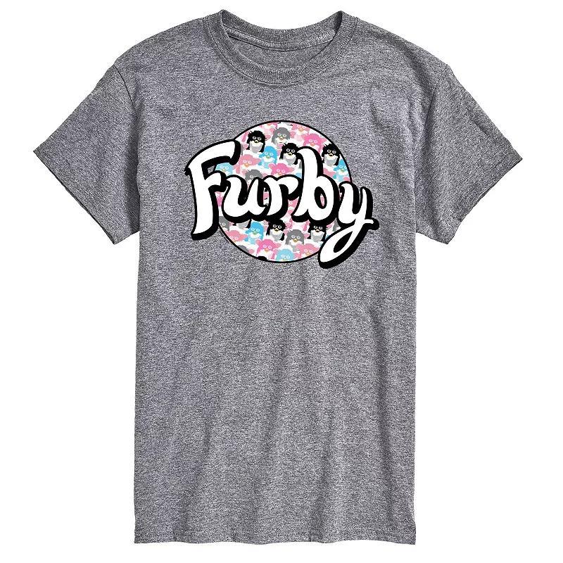 Mens Furby Logo Circle Graphic Tee by Hasbro Product Image