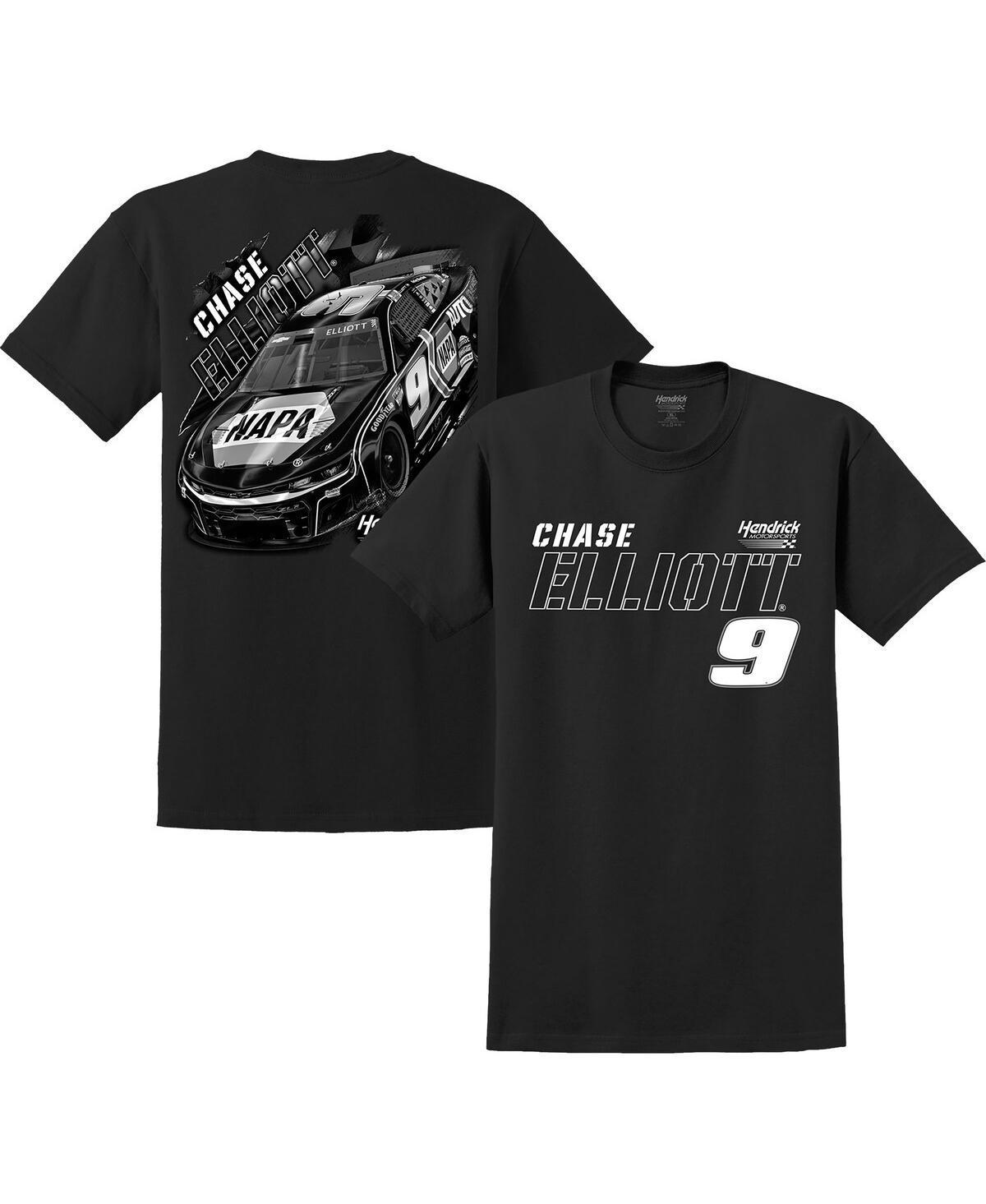 Mens Hendrick Motorsports Team Collection Black Chase Elliott Car Tonal T-shirt Product Image