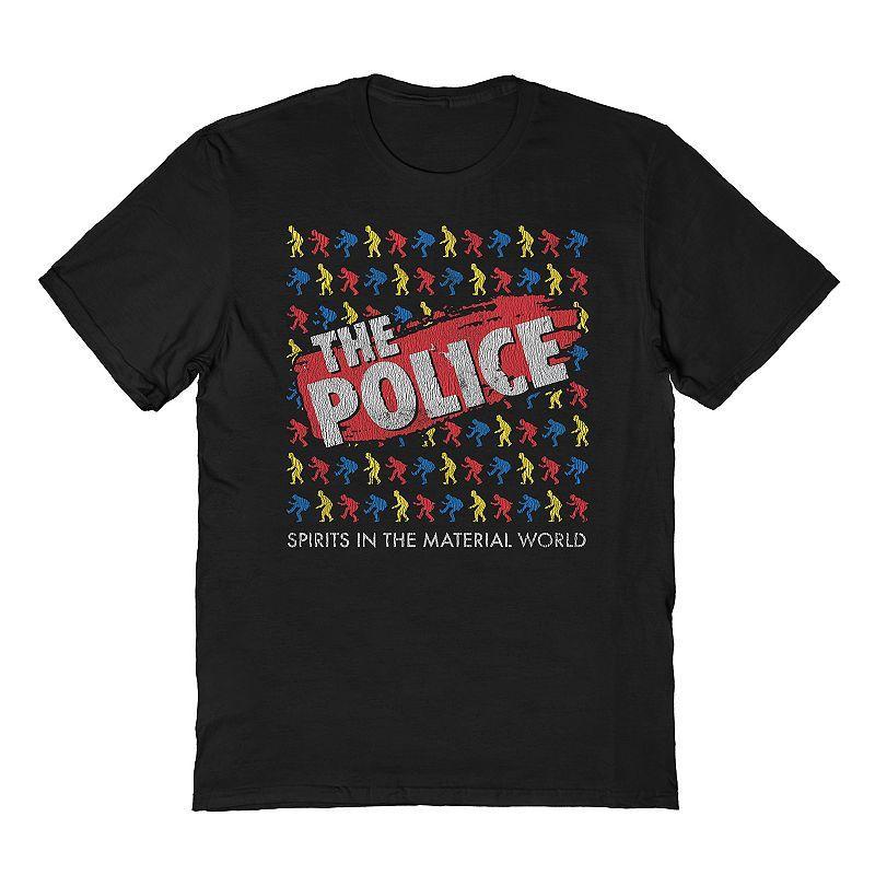 Mens The Police Tee Black Product Image