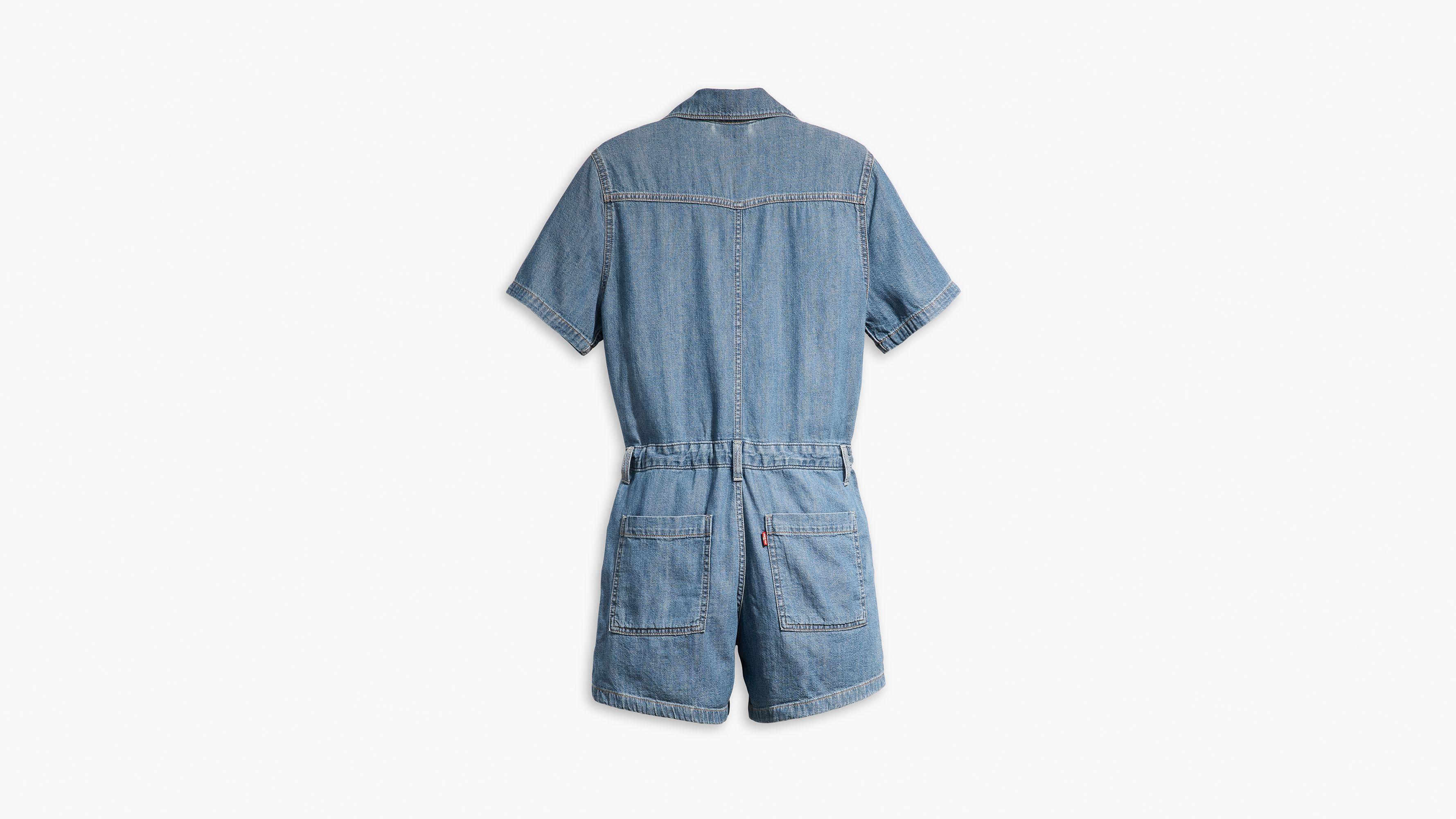 Levis Heritage Short Sleeve Romper - Womens Product Image