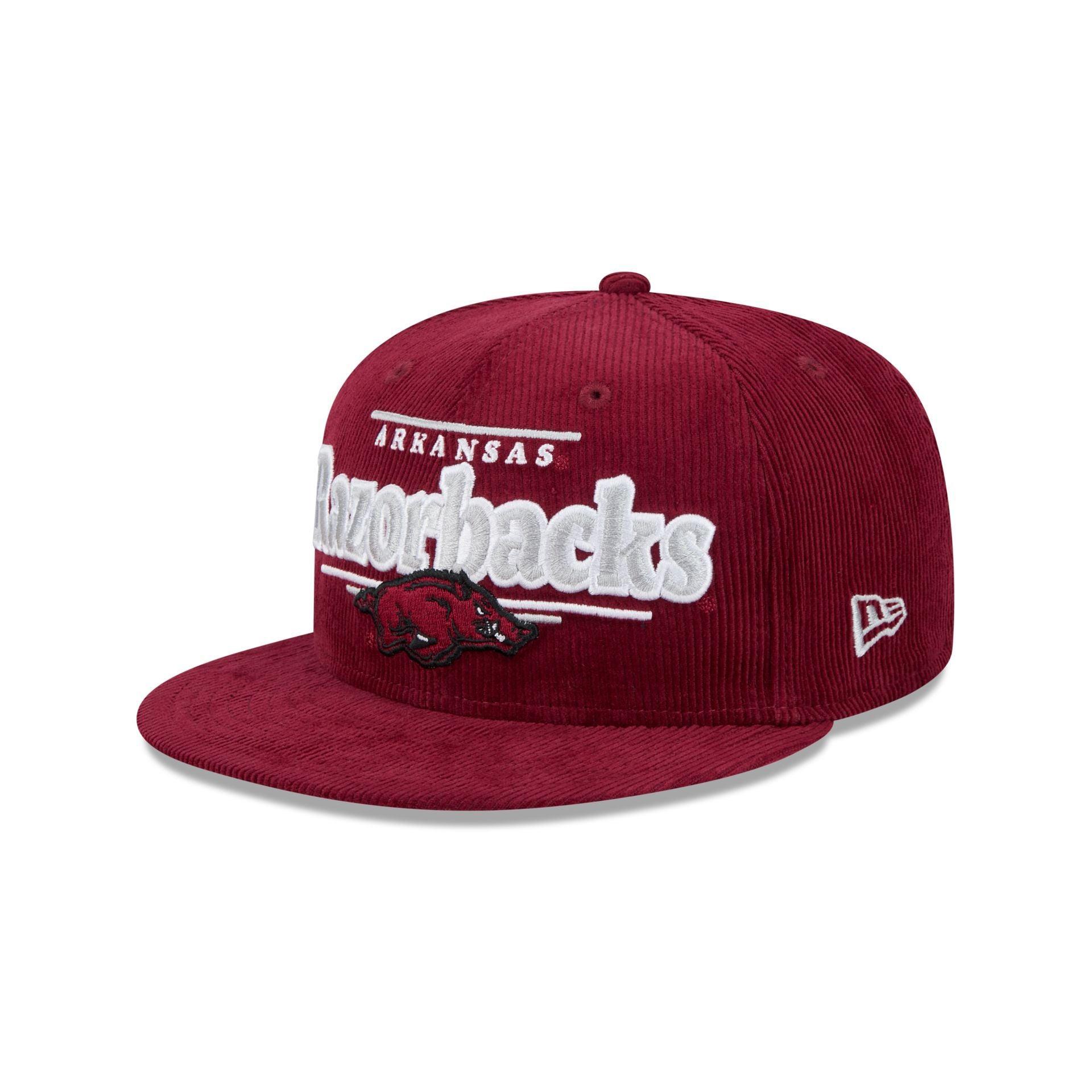 Arkansas Razorbacks Throwback Display 9FIFTY Snapback Hat Male Product Image