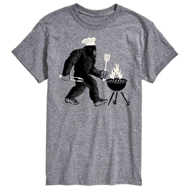 Big & Tall Bigfoot Grill Graphic Tee, Mens Product Image