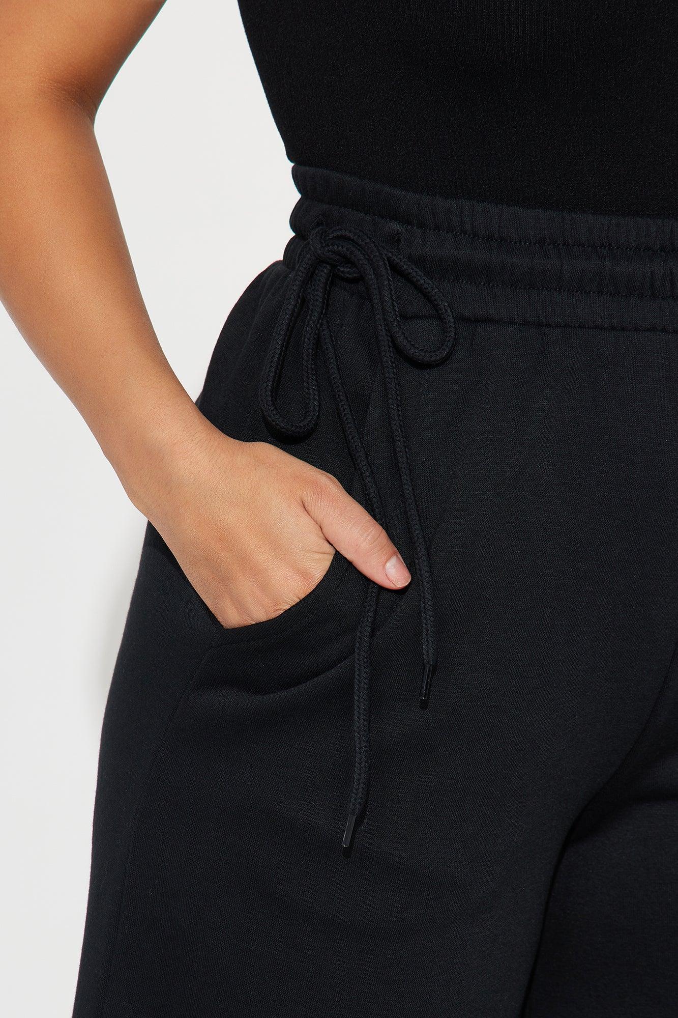 Got A Lot Of Baggage Sweatpants - Black Product Image