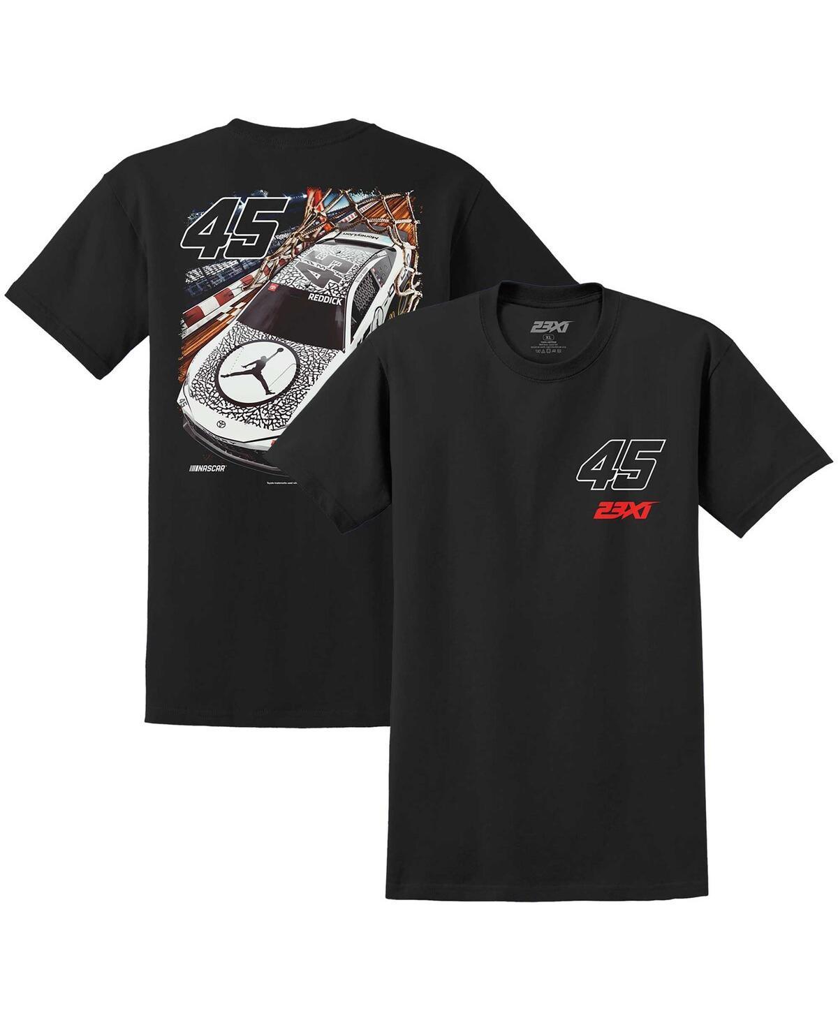 23xi Racing Mens Black Tyler Reddick Jordan Car T-Shirt Product Image