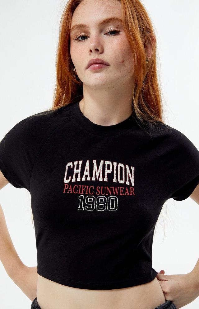 Champion Women's x PAC 1980 Pacific Sunwear Raglan T-Shirt Product Image