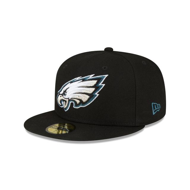 Philadelphia Eagles Basic 59FIFTY Fitted Hat Male Product Image