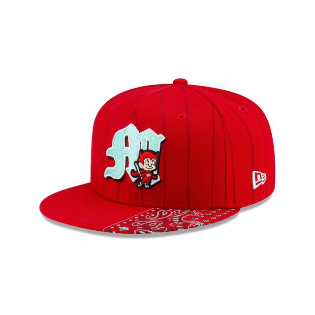 Diablos Rojos del México Pinstripe 59FIFTY Fitted Hat Male Product Image