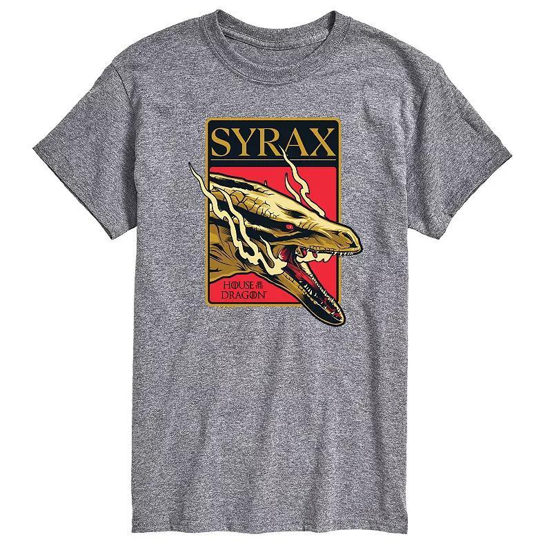 Mens House Of Dragon Syrax Badge Graphic Tee Product Image