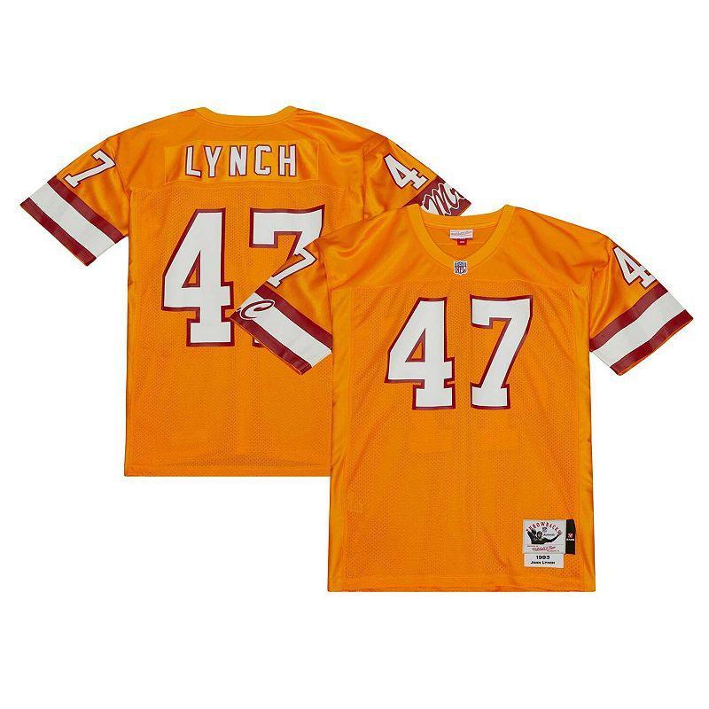 Mens Mitchell & Ness John Lynch Orange Tampa Bay Buccaneers 1993 Authentic Jersey - Orange Product Image