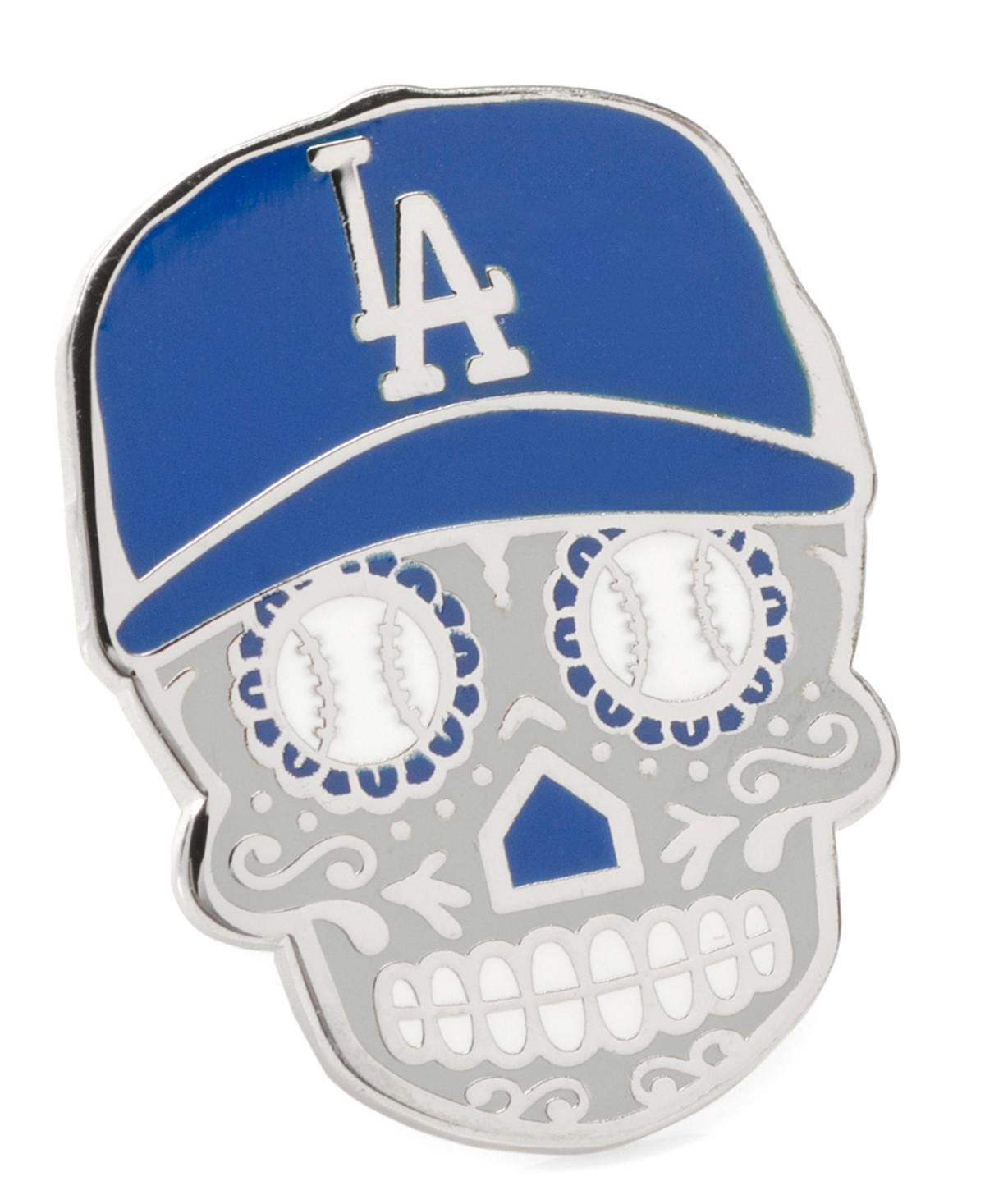 Mens Cuff Links, Inc. LA Dodgers Sugar Skull Lapel Pin Product Image