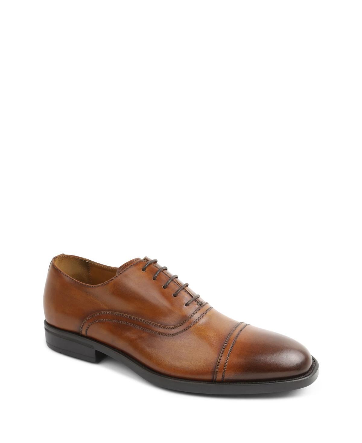 Mens Butler Burnished Leather Oxford Shoes Product Image