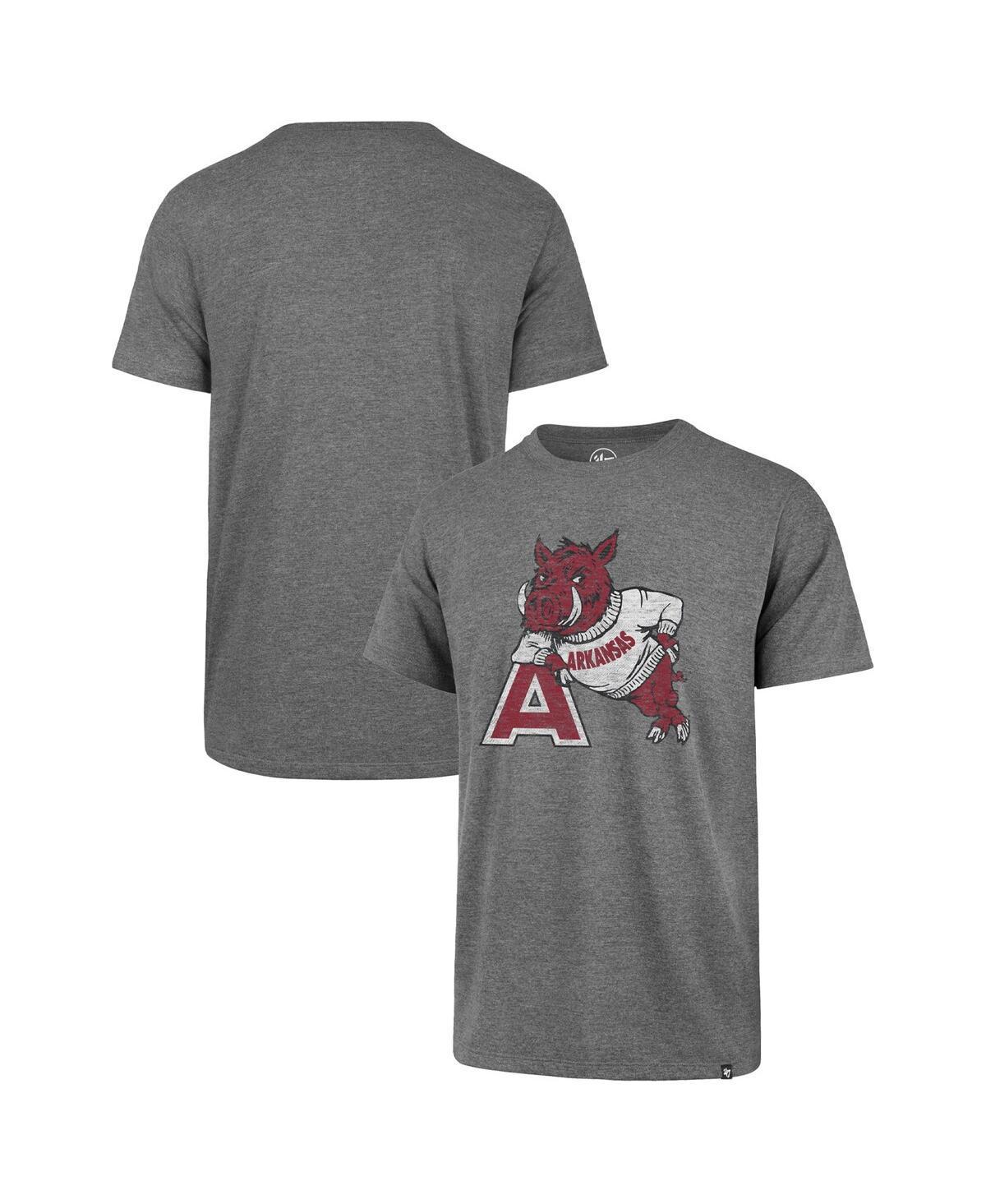 Mens 47 Heathered Gray Arkansas Razorbacks Premier Franklin T-shirt Product Image