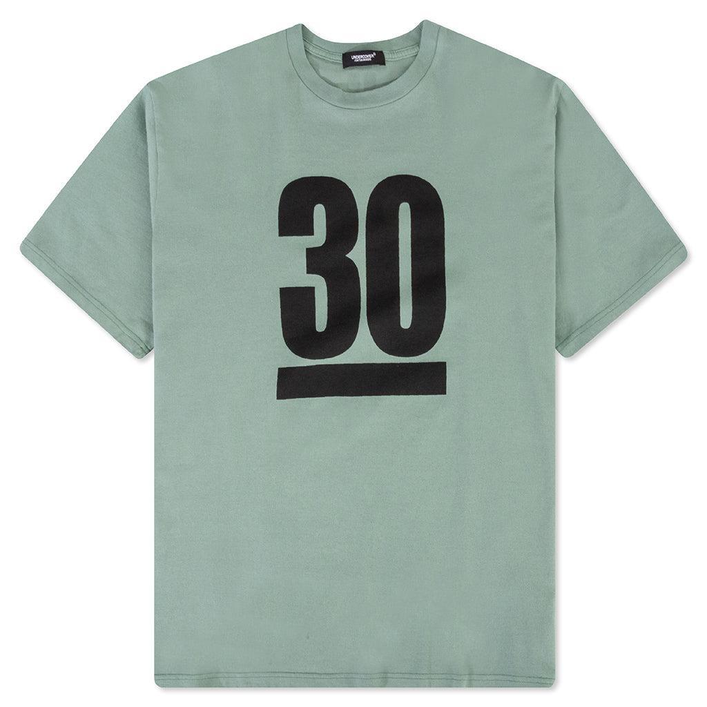 30th Anniversary S/S T-Shirt - Moss Green Male Product Image