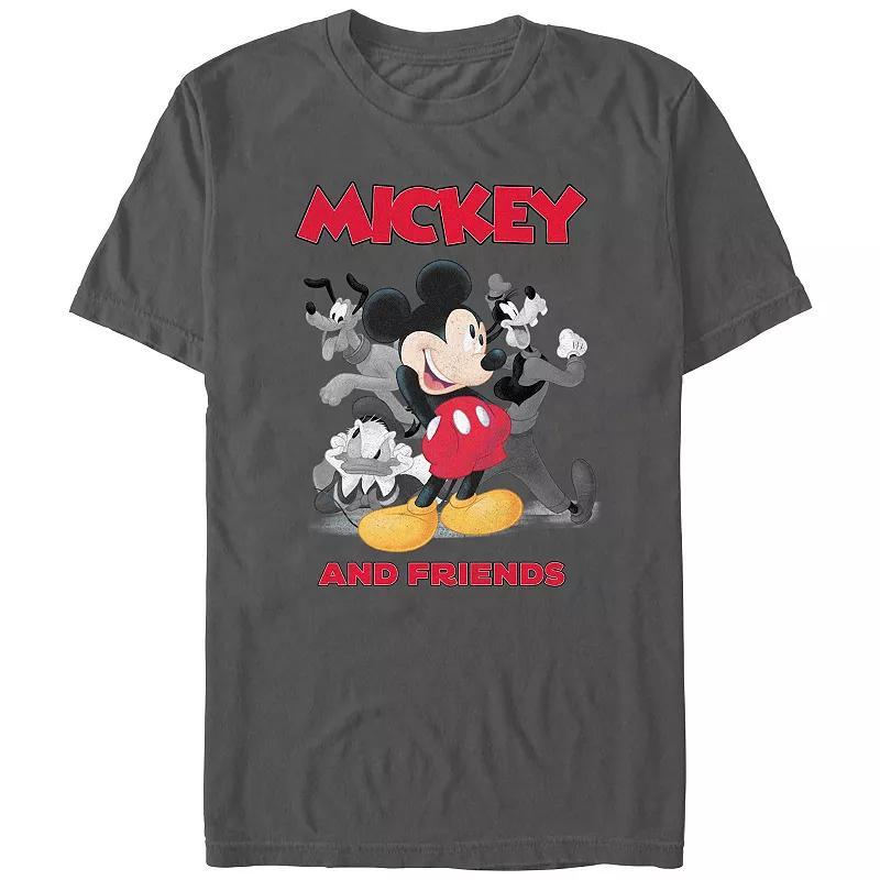 Mens Comfort Colors Disneys Mickey Mouse And Friends OG Team Graphic Tee Product Image