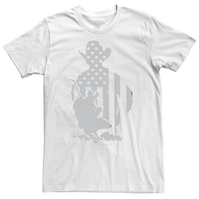 Big & Tall PBR USA Flag Silhouette Graphic Tee, Mens Product Image