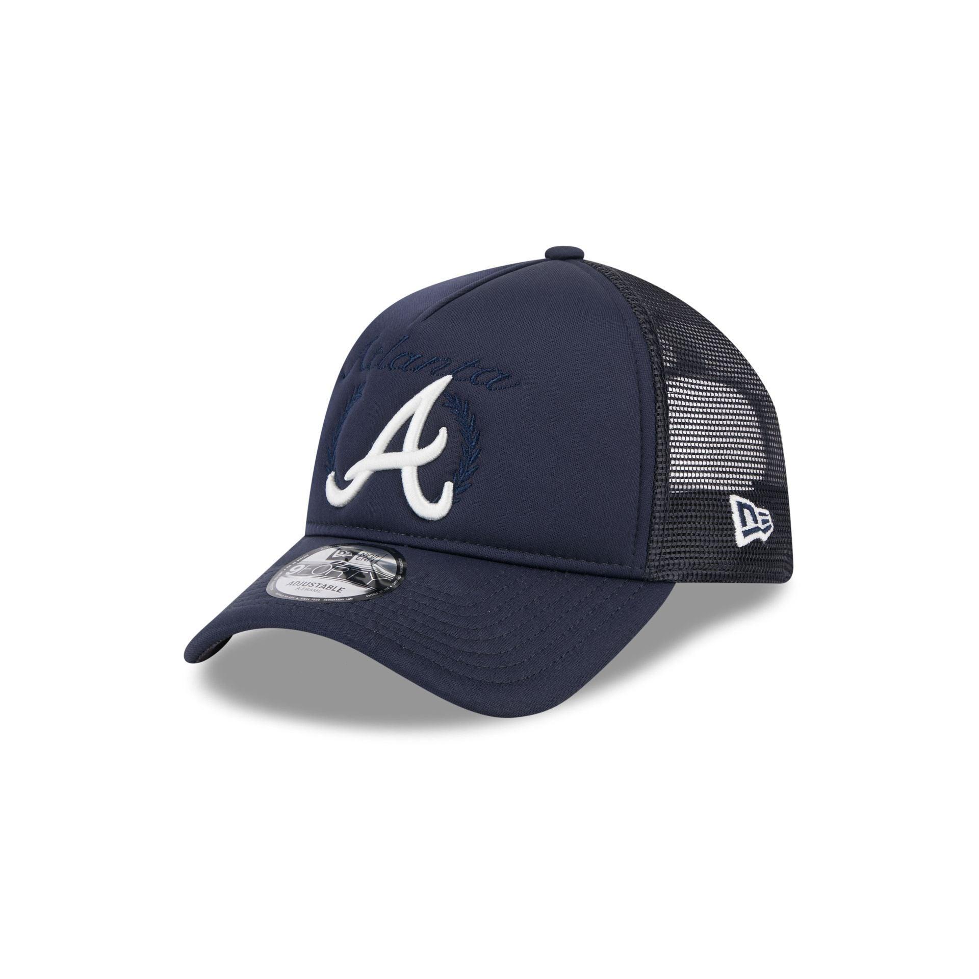 Atlanta Braves Fairway 9FORTY A-Frame Snapback Hat Male Product Image