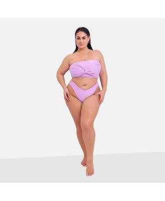 Plus Size Danica Brazilian Cut Swim Bottom Product Image