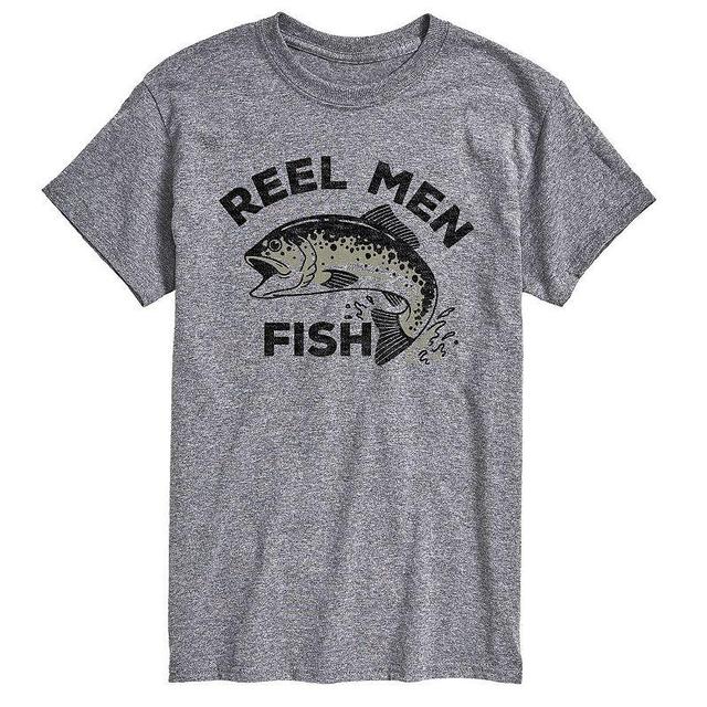 Big & Tall Reel Men Fish Tee, Mens Product Image