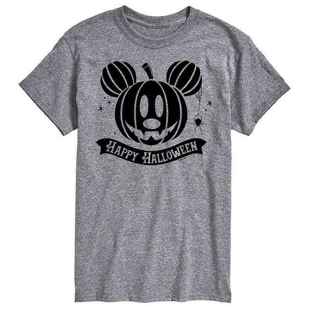 Disneys Mickey Mouse & Friends Big & Tall Happy Halloween Pumpkin Graphic Tee, Mens Product Image