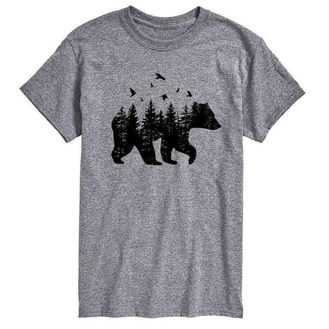 Big & Tall Forest Bear Tee, Mens Product Image