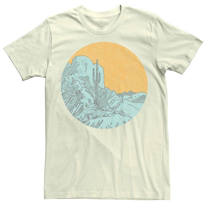 Mens Desert Circle Sketch Tee Product Image