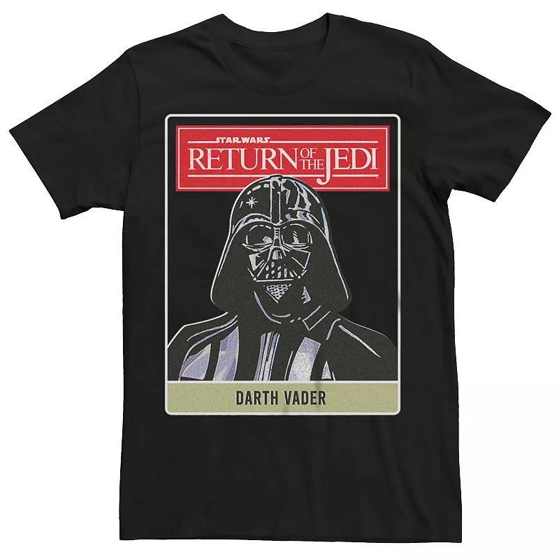 Mens Star Wars The Return Of The Jedi Darth Vader Card Tee Product Image