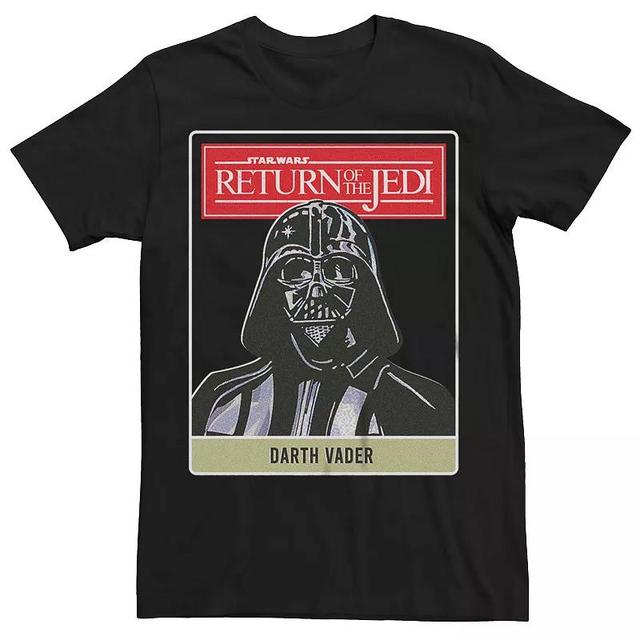 Mens Star Wars The Return Of The Jedi Darth Vader Card Tee Product Image