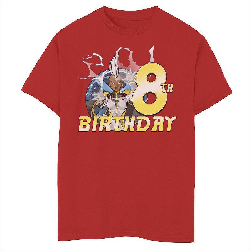 Boys 8-20 Marvel X-Men Storm 8th Birthday Portrait Graphic Tee, Boys Product Image