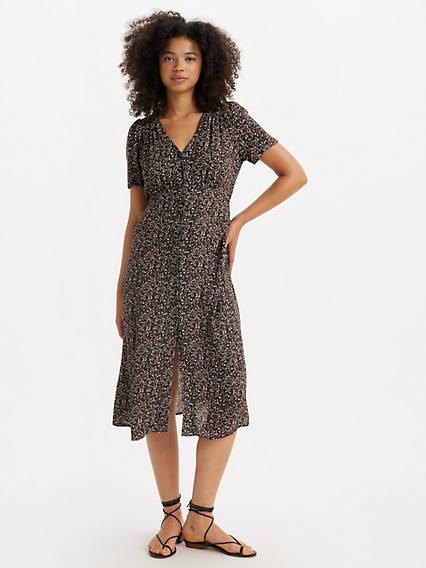 Levi's Short Sleeve Midi Dress - Women's Product Image