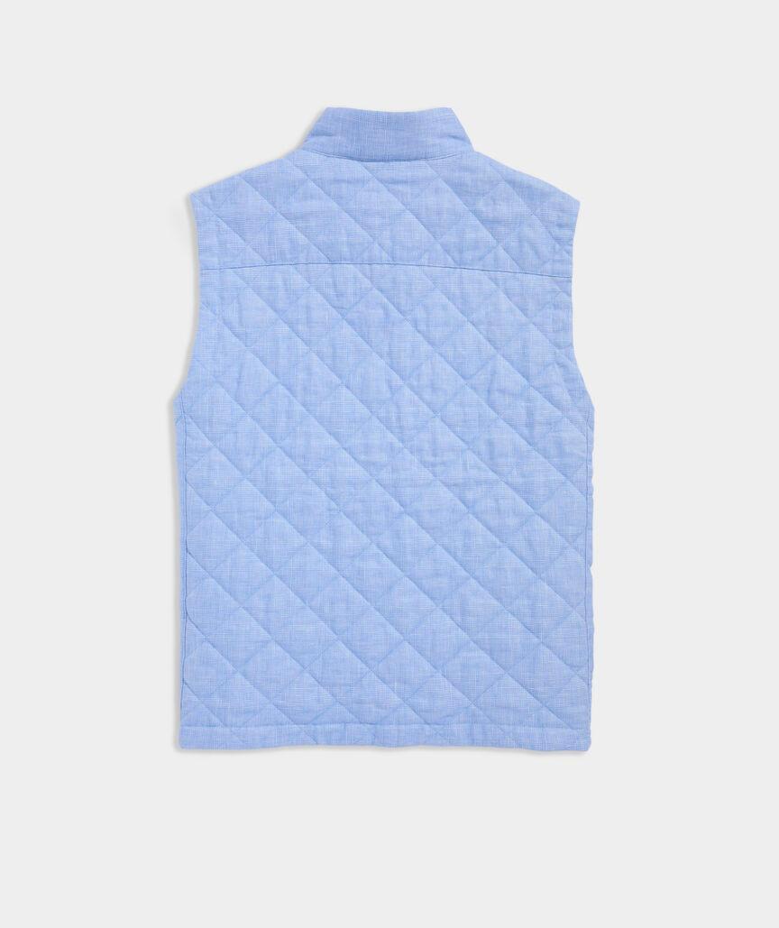 Cotton-Linen Dorset Vest Product Image