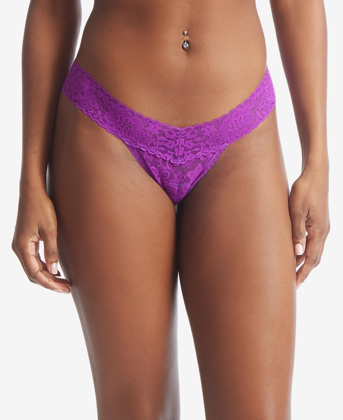 Daily Lace Low Rise Thong Product Image