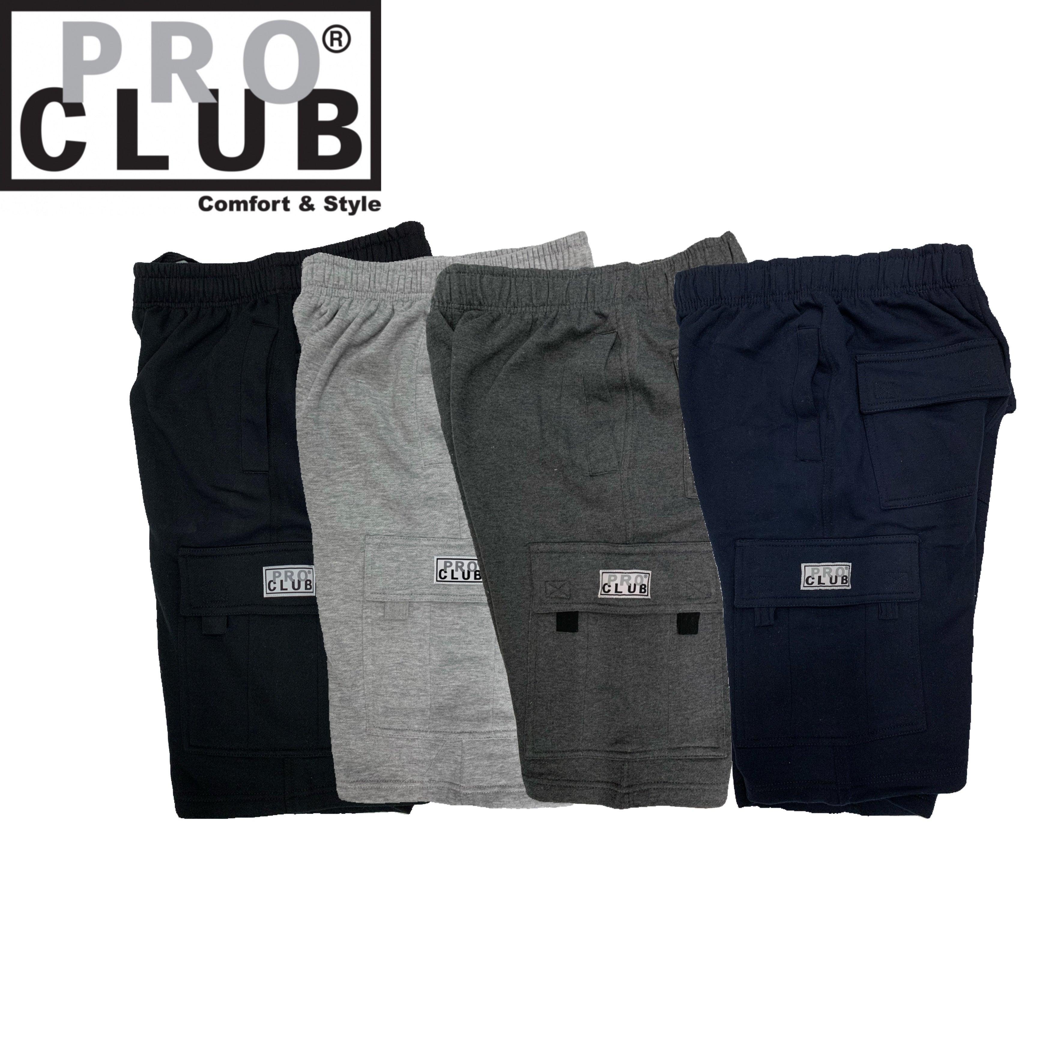 Pro Club Men's Fleece Cargo Shorts Male Product Image