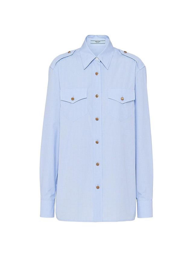 Womens Prince of Wales Check Shirt Product Image