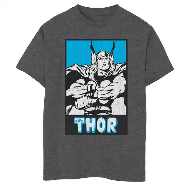 Boys 8-20 Marvel Comic Character Tee, Boys Grey Heather Product Image