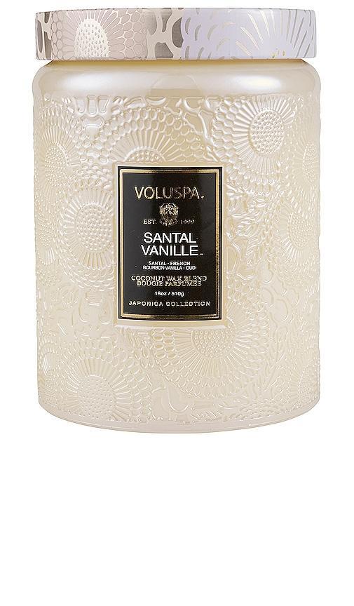 Santal Vanille Large Jar Candle Product Image