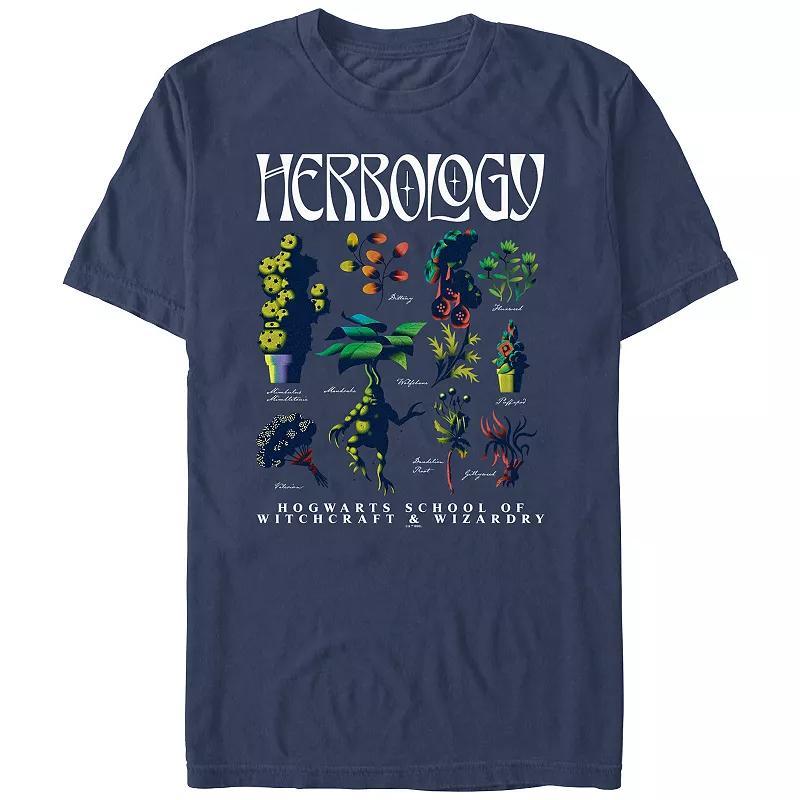 Mens Comfort Colors Harry Potter Herbology Sheet Graphic Tee Blue Product Image