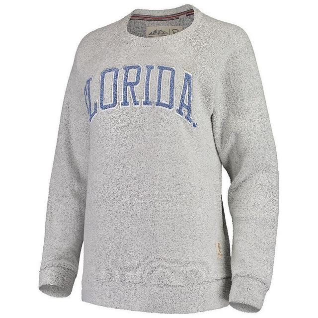 Womens Pressbox Gray Florida Gators Helena Comfy Sweatshirt Product Image