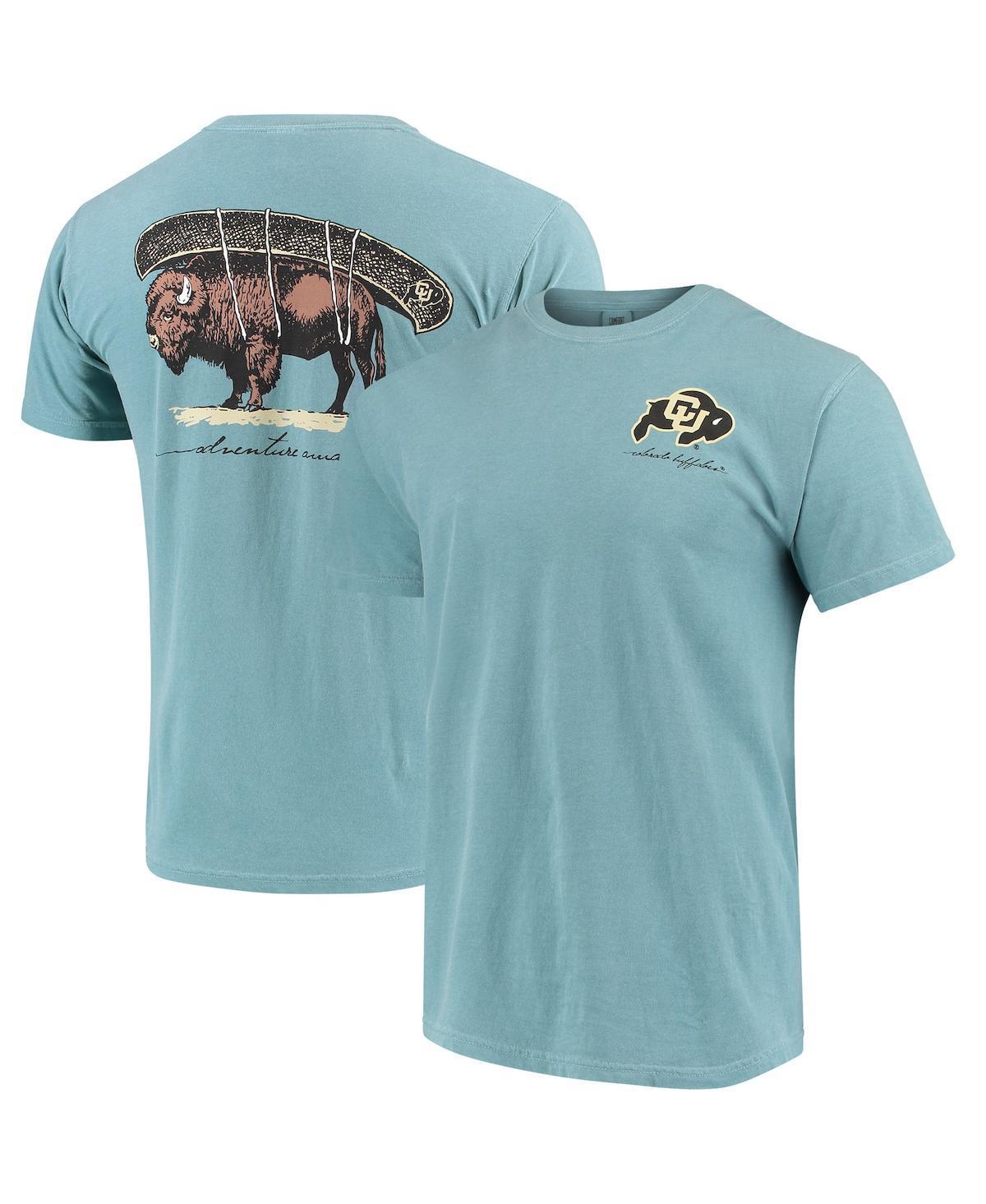 Mens Colorado Buffaloes Canoe Local Comfort Colors T-Shirt Product Image