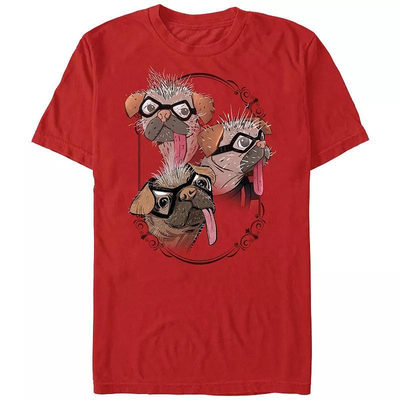 Fifth Sun Mens Dogpool Three Faces Short Sleeve T-Shirt Product Image