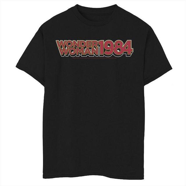 Boys 8-20 Wonder Woman 84 Stacked Logo Tee, Boys Product Image